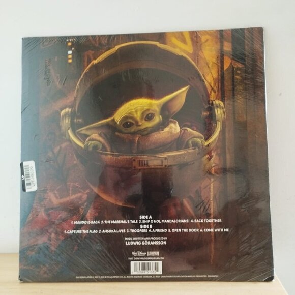 Music From The Mandalorian Season 2 - Exclusive Blue Vinyl With Poster - Picture 3 of 3